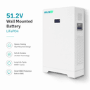 LiFePO4 51.2V Wall Mounted Battery Series - 1