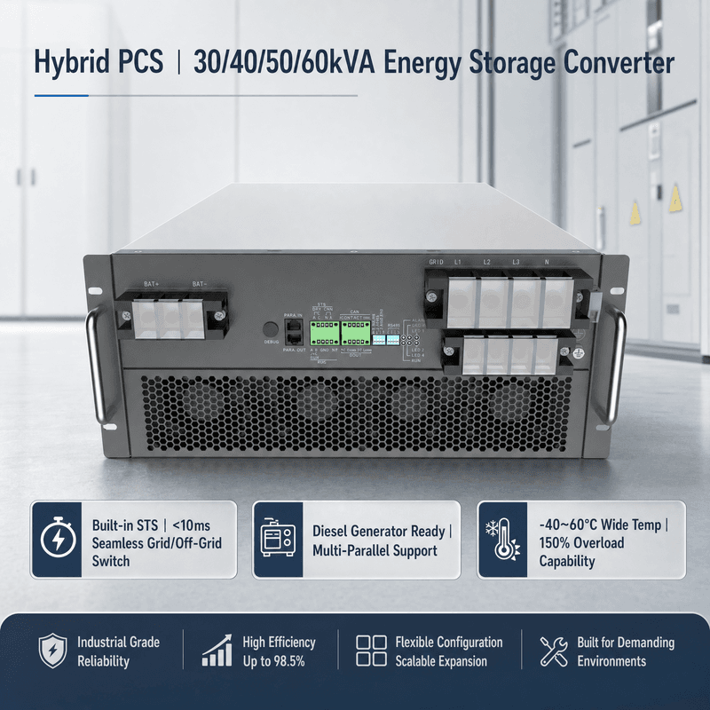 HCPS Micro-grid Storage Converter 100~125kW